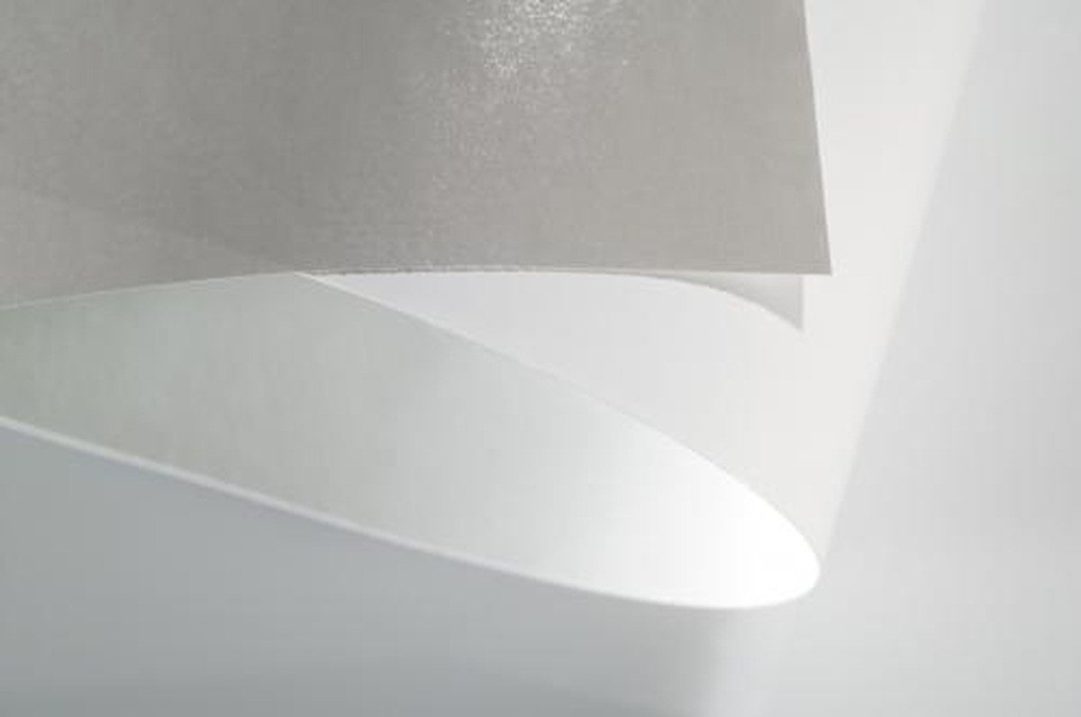Vinyle polymère blanc laminé