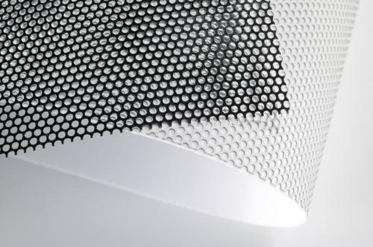 Vinyle polymère microperforé